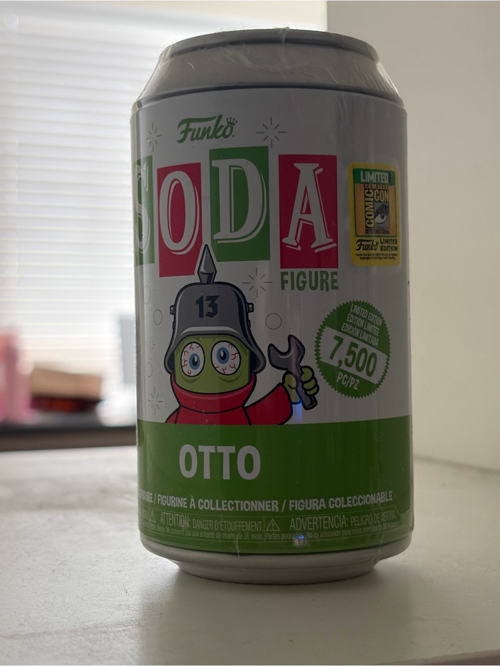 Funko SODA Otto Can - Green, White & Red